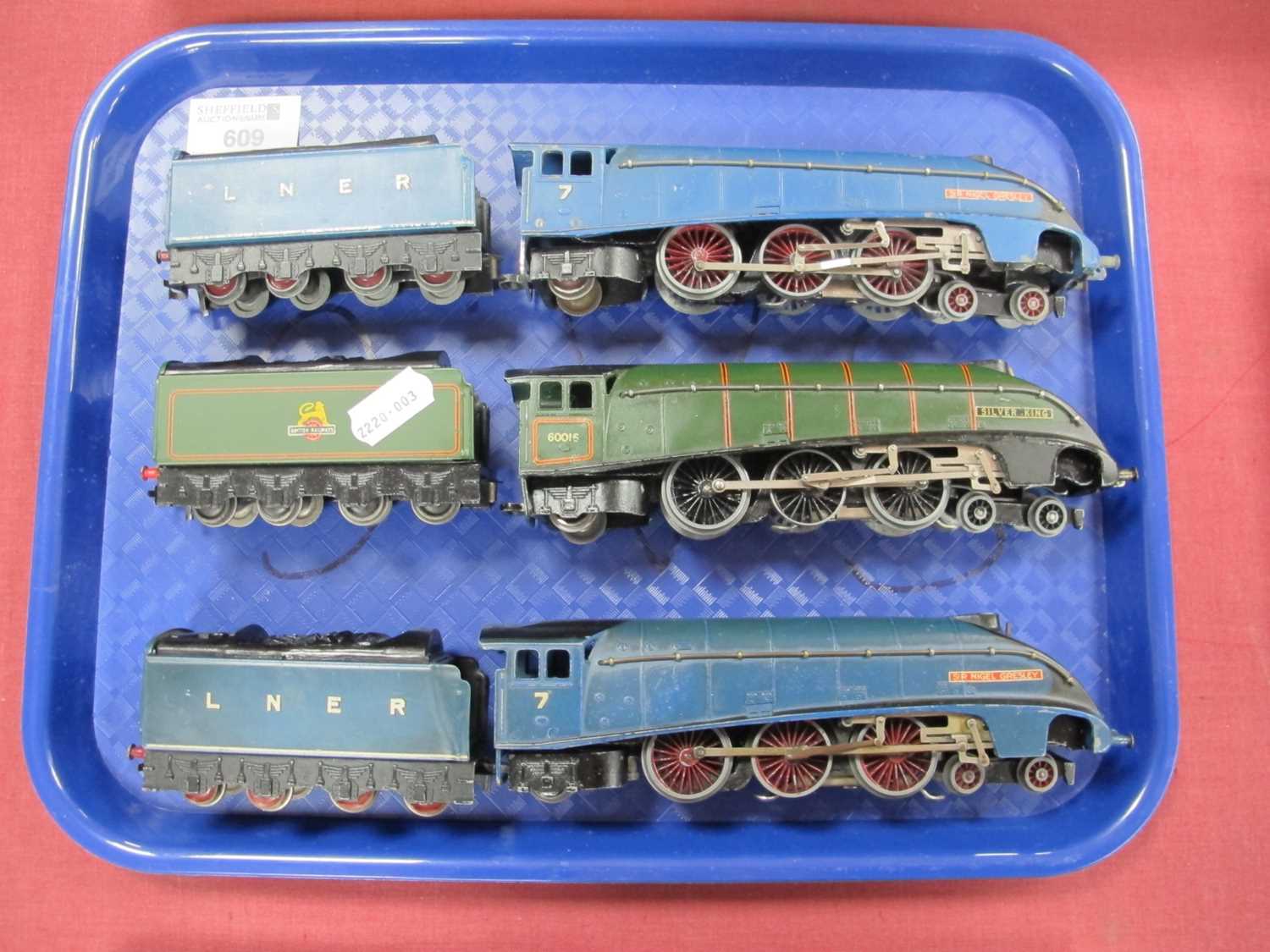 Lot 609 - Three Hornby Dublo 'OO' Gauge/4mm Unboxed...