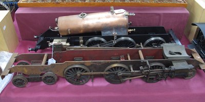 Lot 308 - Two 3.5 Inch Live Steam Rolling Chassis, 2-6-4...