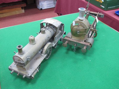 Lot 302 - A 3.5 Inch Live Steam 0-4-0 Rolling Chassis,...