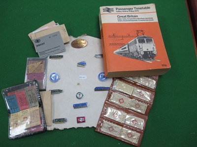 Lot 341 - Twelve Enamel Railway Badges, of interest a...