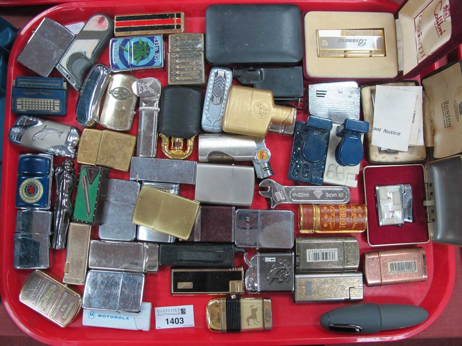 Lot 1403 - Lighters - Colibri, Ronson, Kingsway, Bohai,...