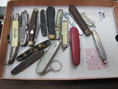 Lot 1256 - Pocket Knives - Rodgers, Turner, and other...