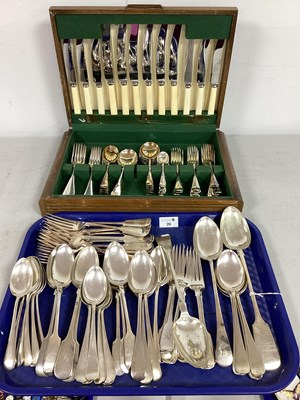 Lot 26 - A Part Canteen of Assorted Plated Cutlery, in...