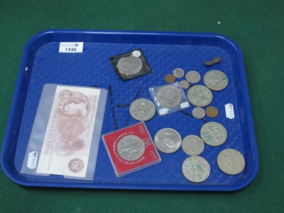 Lot 1330 - Collection of Mainly GB Coins, including...