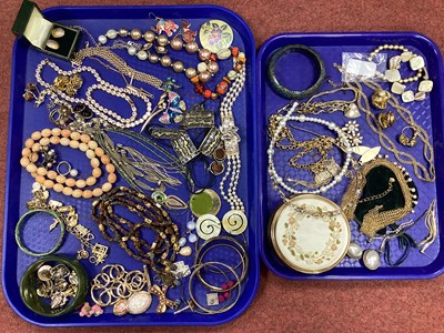 Lot 78 - Assorted Costume Jewellery, to Include gilt...