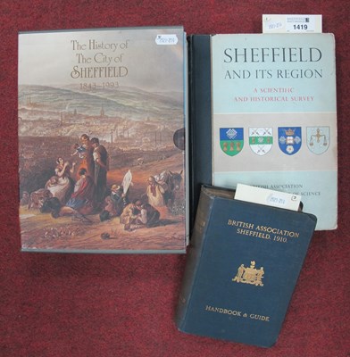 Lot 1419 - Books on Sheffield - Academic, Sheffield...