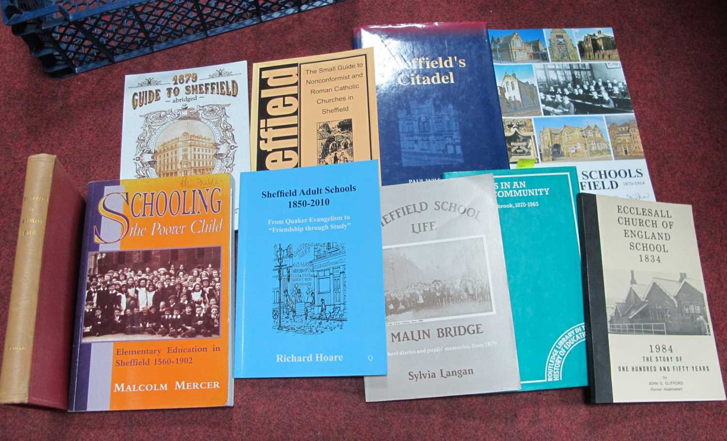 Sheffield Scripture Books Lot 1043 - Books on Sheffield Schooling and, Religion,