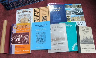 Lot 1043 - Books on Sheffield Schooling and, Religion,...