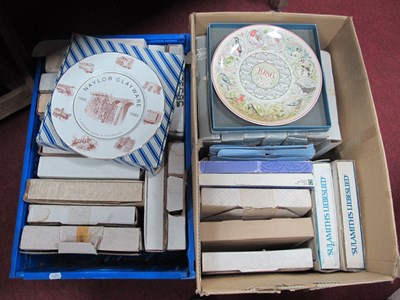 Lot 1141 - Six King Arthur Collectors Plates by Wedgwood,...
