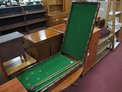 Lot 1556 - Feltham of London Mahogany Case Bar Billards...