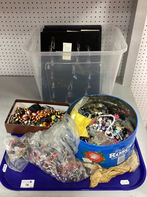 Lot 76 - Craft Interest -  Loose beads, wires and...