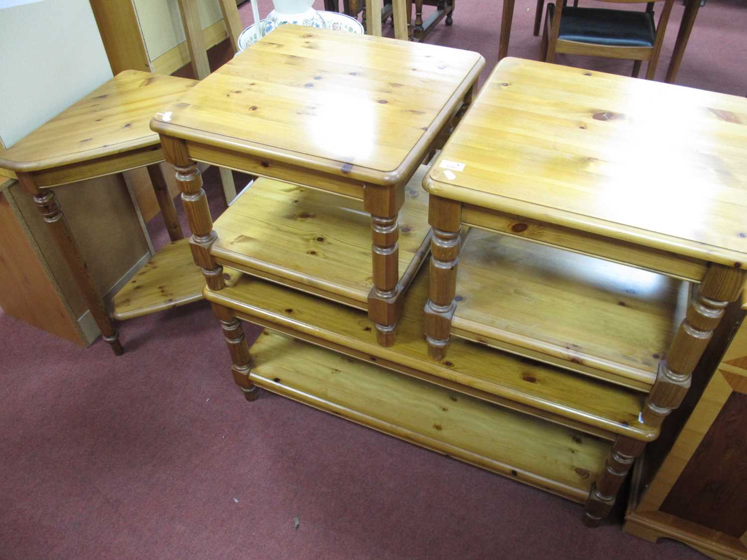 Lot 1545 - Ducal Pine Rectangular Shaped Coffee Table;...