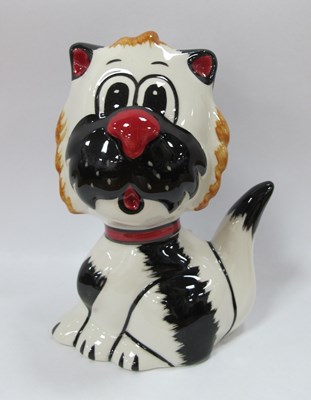 Lot 1279 - Lorna Bailey - Ethan the Cat, 12cm high.