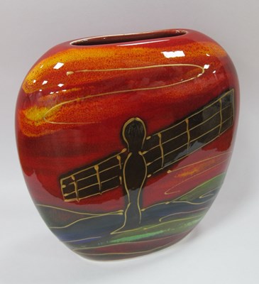 Lot 1280 - Anita Harris 'Angel of the North' Purse Vase,...