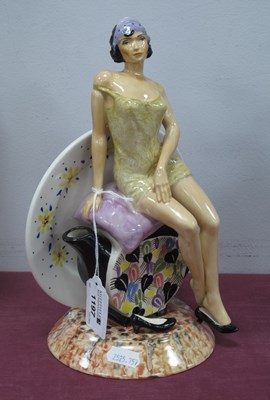 Lot 1197 - Peggy Davies 'Nostalgia' Figurine, an artist's...