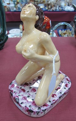 Lot 1268 - Peggy Davies Erotic Figurine 'Lolita', an...