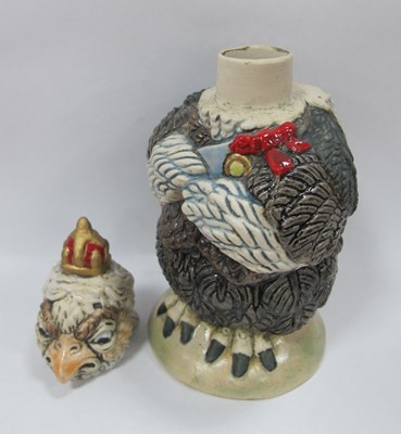 Lot 1283 - Burslem Pottery Grotesque Bird 'Queen Victoria'...