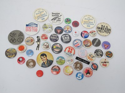 Lot 1312 - Collection of Badges - Peoples March for Jobs...