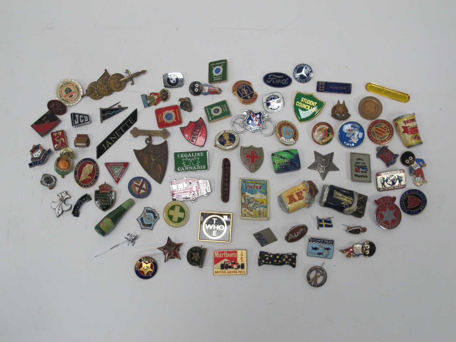 Lot 1311 - Collection of Enamel Badges, Car Badges,...