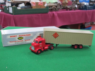 Lot 643 - Dinky Supertoys Toys 948 Tractor Trailer...