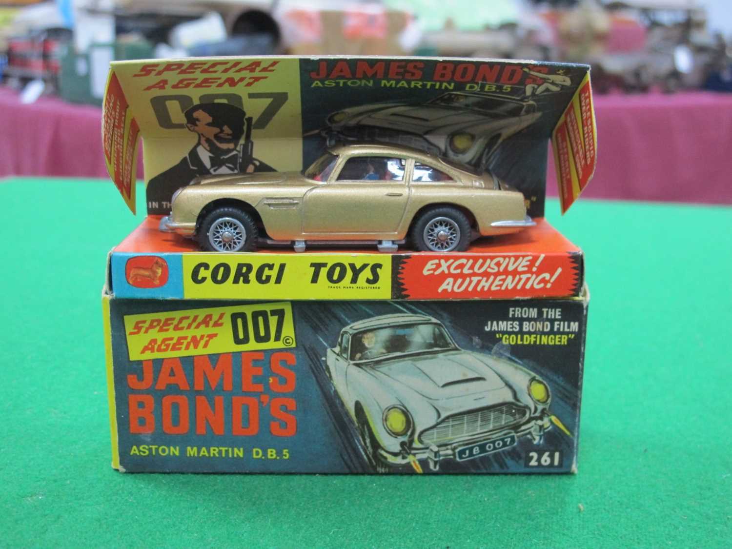 Lot 647 - A Corgi 261 Original James Bond Aston Martin...