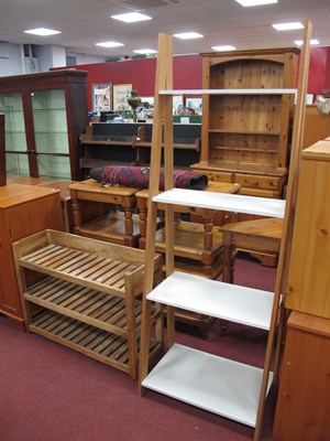 Lot 1559 - Graduated Waterfall Shelf Unit with slope...