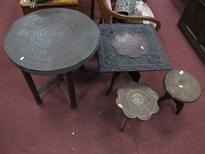 Lot 1576 - Anglo-Indian Inspired Hardwood Coffee Table,...