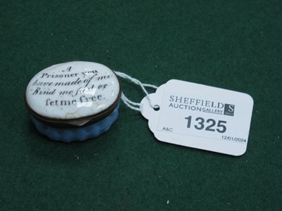 Lot 1325 - A Georgian Battersea / Bilston Type Enamel...