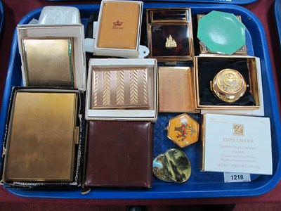 Lot 1218 - Powder Compacts - Estee Lauder, Revlon,...