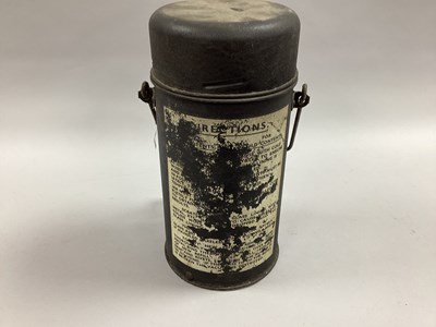 Lot 750 - World War II British Army Style Thermos Flask,...