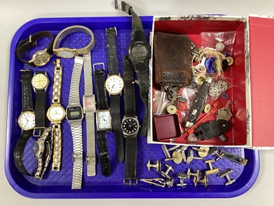 Lot 2 - A Small Collection of Gent's Wristwatches,...