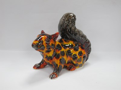 Lot 1207 - Anita Harris Model of a Squirrel (Hot Coals),...