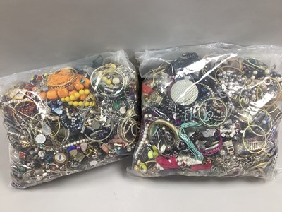Lot 49 - A Mixed Lot of Assorted Costume Jewellery :-...