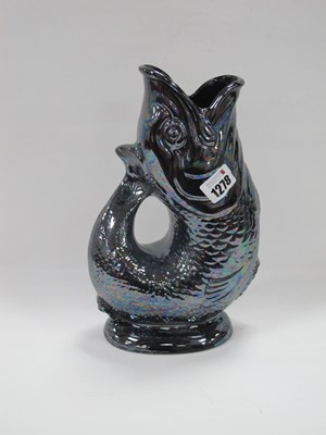 Lot 1278 - Anita Harris Wade Lustre Guggle Fish Jug,...