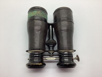 Lot 746 - World War I French Binoculars With Adjustable...