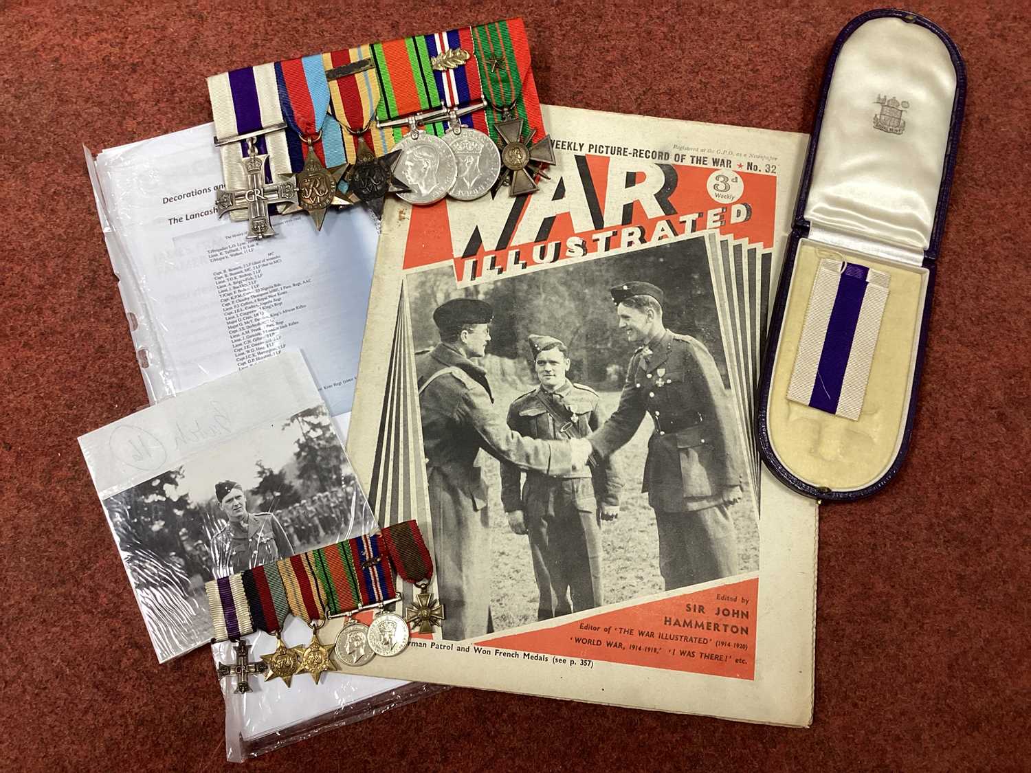 Lot 873 - World War II Phoney War British Army...