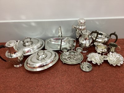 Lot 46 - A Collection of Assorted Plated Ware,...