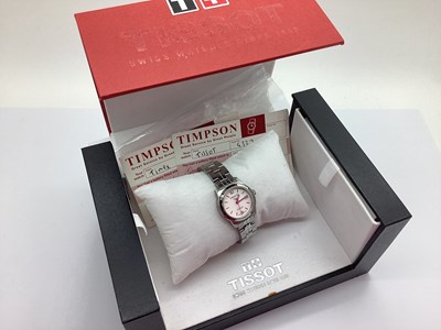 Lot 151 - Tissot; A Modern PR100 Ladies Wristwatch,...