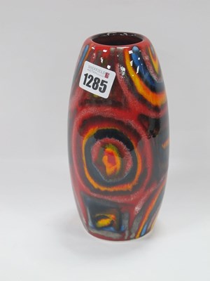 Lot 1285 - Anita Harris 'Vibrant Floral' Skittle Vase,...