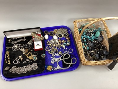 Lot 3 - A Mixed Lot of Assorted Costume Jewellery,...