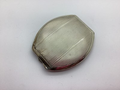 Lot 121 - A Hallmarked Silver Powder Compact, T&S,...