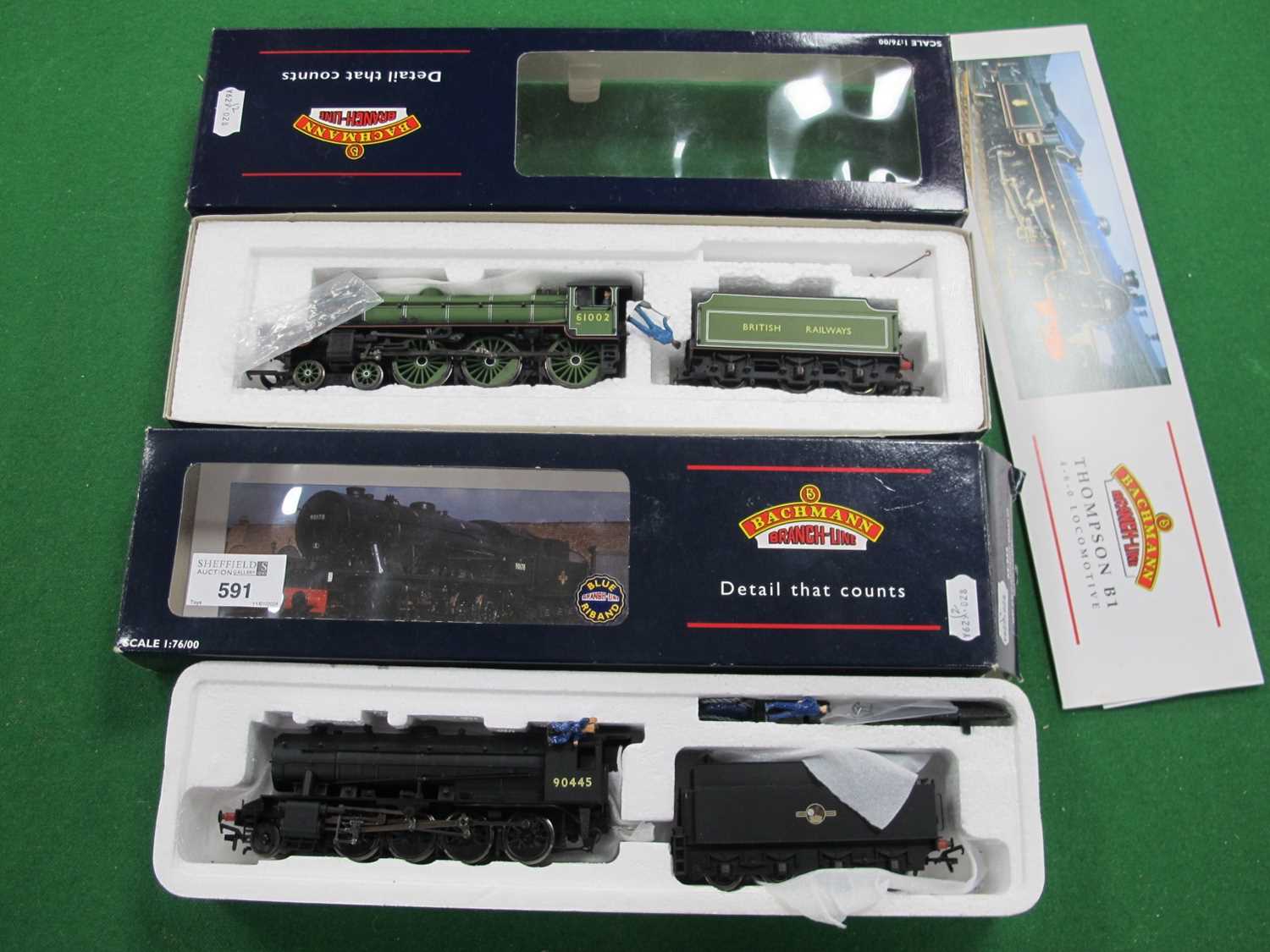 Lot 591 - Two Bachmann OO Gauge/4mm Boxed Steam Tender...