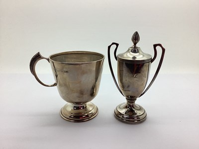 Lot 116 - A Hallmarked Silver Cup, PBros, Birmingham...