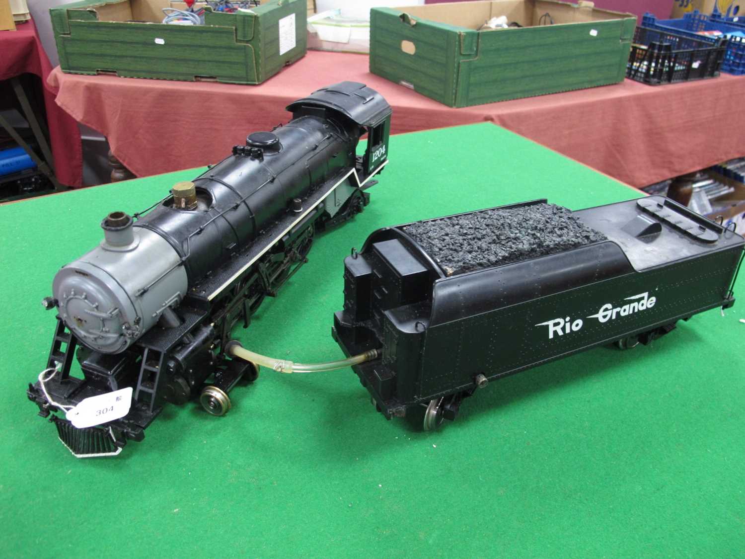 Lot 304 - Aristocraft "G" Gauge Live Steam U.S.A Outline...