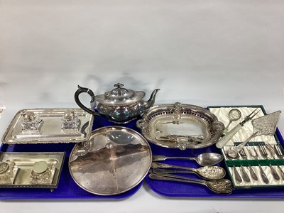 Lot 43 - A Collection of Plated Ware, including Barker...