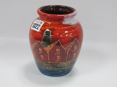 Lot 1322 - Anita Harris 'Potteries Past' Ali-Baba Vase,...