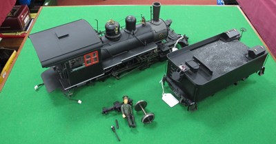 Lot 309 - A 'G' Gauge Baldwin 2-8-0 Steam Locomotive...