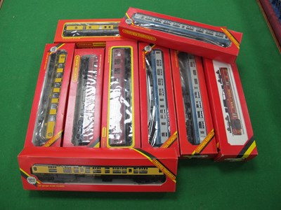 Lot 521 - Nine Hornby 'OO' Gauge/4mm Boxed Coaches,...