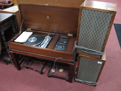 Lot 1573 - Dynatron model HFC65, G101 goldring radiogram...