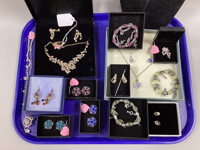 Lot 55 - Matching Costume Jewellery, including necklace...
